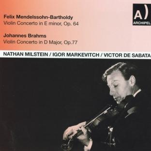 Album cover art for Felix Mendelssohn, Bartholdy: Violin Concerto In E Minor, Op. 64 - Johannes Brahms: Violin Concerto In D Major, Op. 77