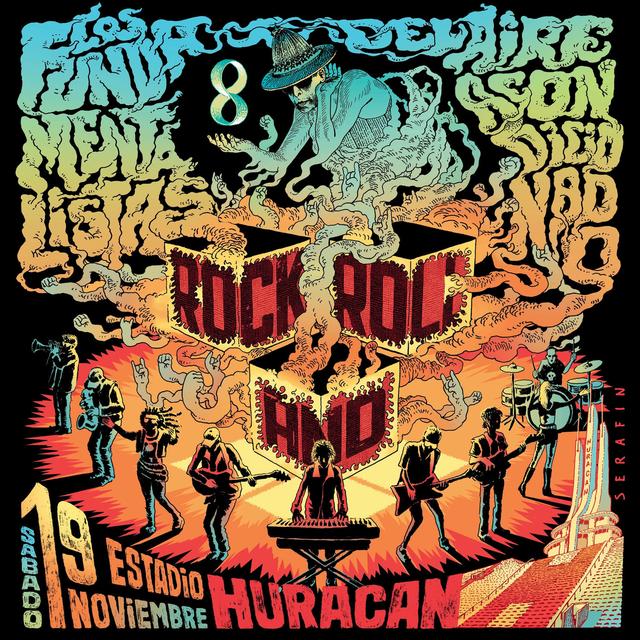 Album cover art for Los Fundamentalistas del Aire Acondicionado en Huracán