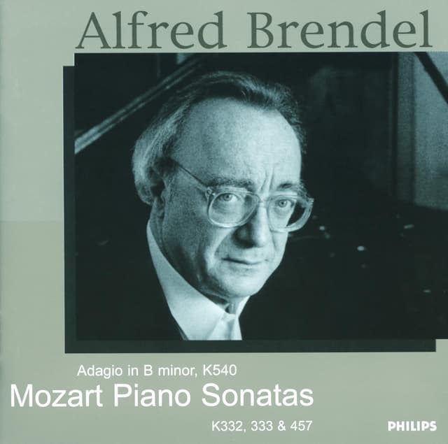 Album cover art for Mozart: Piano Sonatas K. 322, K. 333 & K. 457