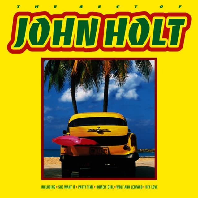Album cover art for The Best of John Holt