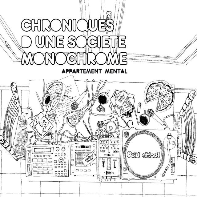 Album cover art for Chroniques D'une Société Monochrome