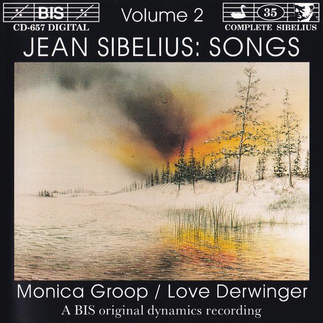 Album cover art for Sibelius: Songs, Vol. 2
