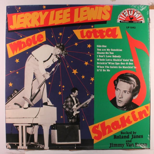 Album cover art for Whole Lotta Shakin'