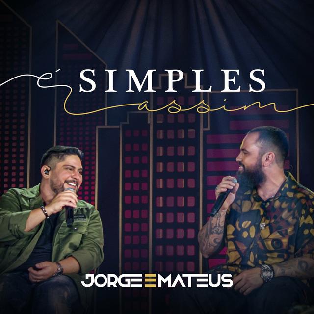 Album cover art for É Simples Assim