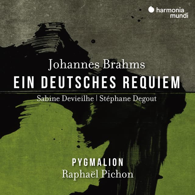 Album cover art for Brahms: Ein deutsches Requiem