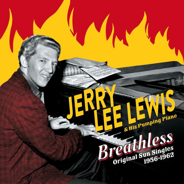 Album cover art for Breathless: Original Sun Singles 1956-1962