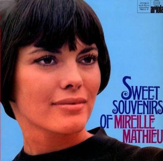 Album cover art for Sweet Souvenirs of Mireille Matthieu