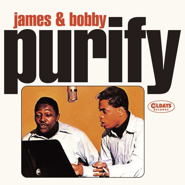 Album cover art for James & Bobby Purify