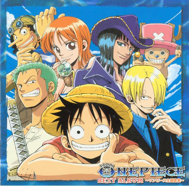 Album cover art for 「ONE PIECE」BEST ALBUM~ワンピース主題歌集~