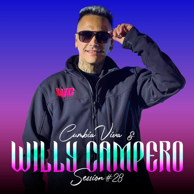 Album cover art for Cumbia Viva Session #28 Willy Campero