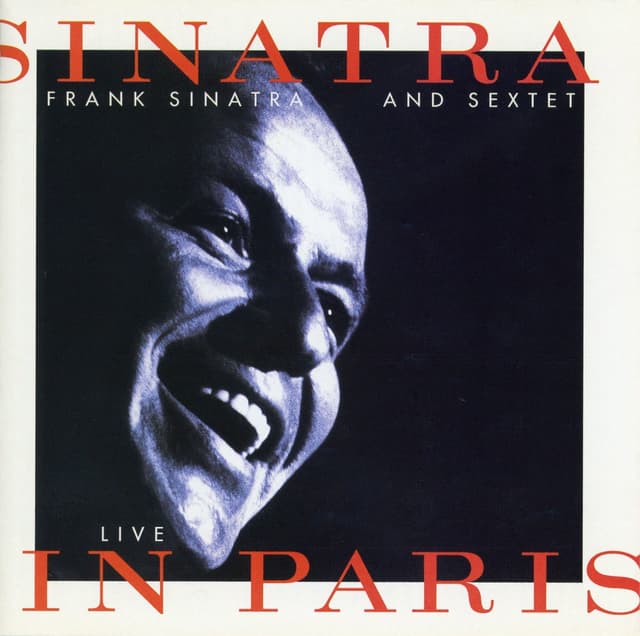 Album cover art for Sinatra and Sextet: Live in Paris