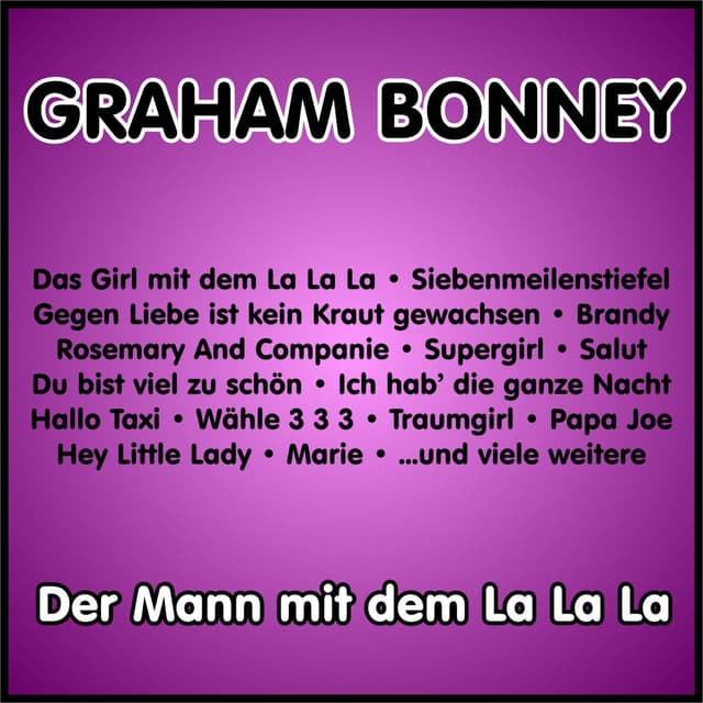 Album cover art for Der Mann mit Dem La La La