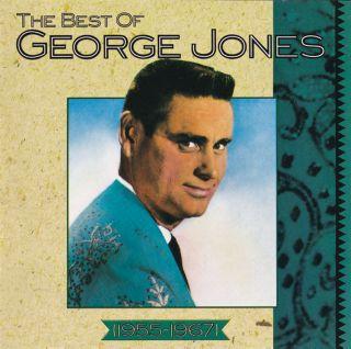Album cover art for The Best of George Jones (1955-1967)