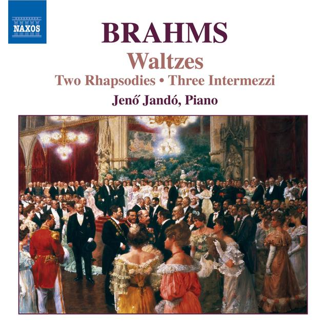 Album cover art for Brahms: Waltzes - Two Rhapsodies - Three Intermezzi