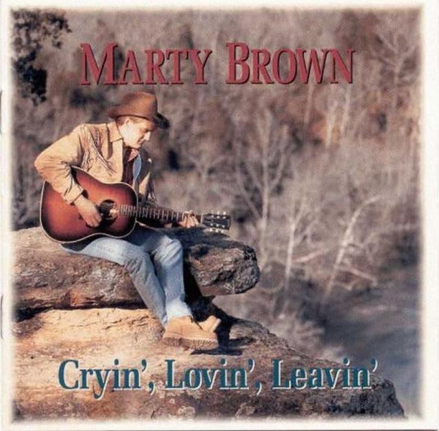 Album cover art for Cryin', Lovin', Leavin'