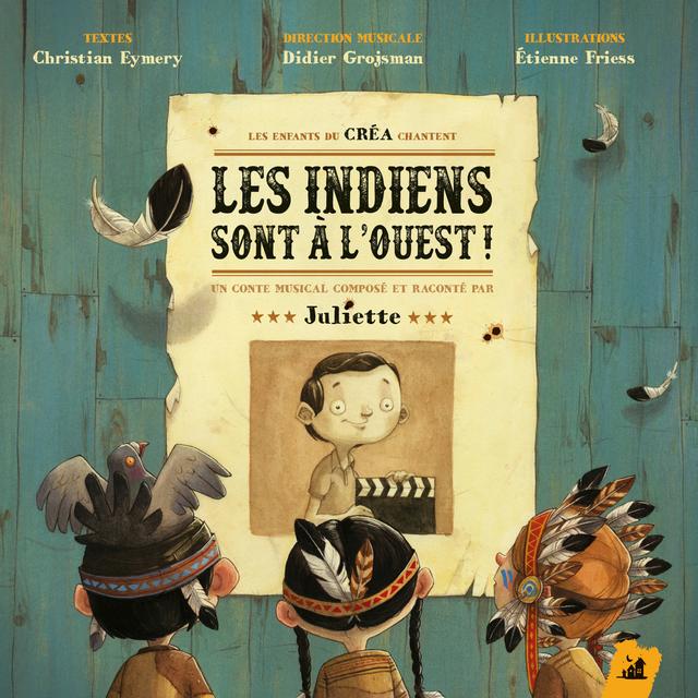 Album cover art for Les Indiens Sont à l'Ouest