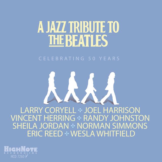 Album cover art for The Beatles : A Jazz Tribute