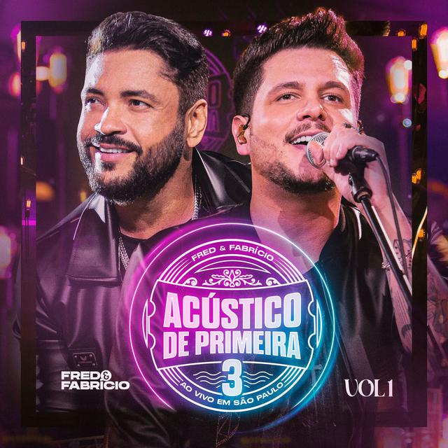 Album cover art for Acústico de Primeira 3, Vol. 1