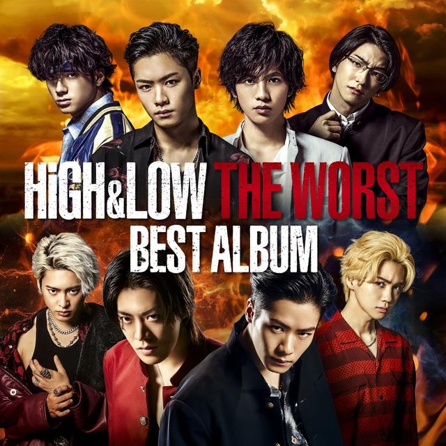Album cover art for HiGH&LOW THE WORST BEST ALBUM