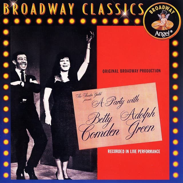 Album cover art for A Party With Betty Comden and Adolph Green