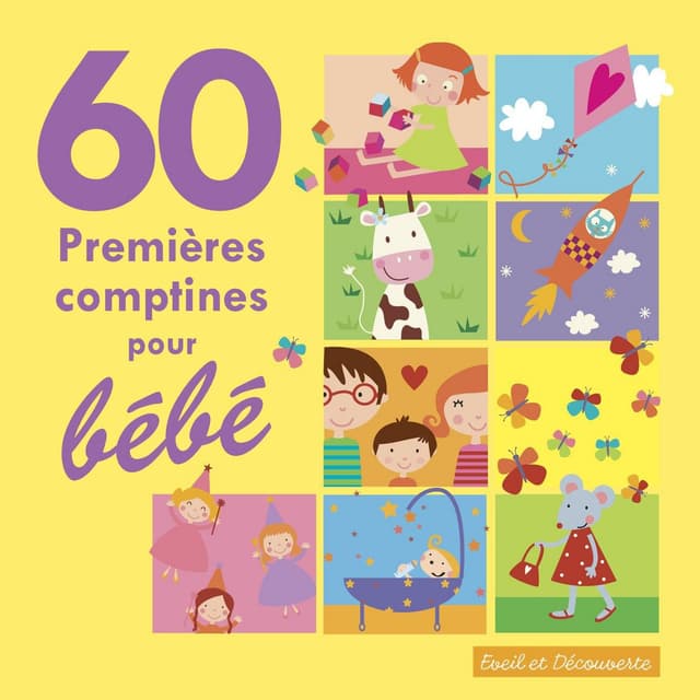 Album cover art for 60 Premières Comptines pour Bébé