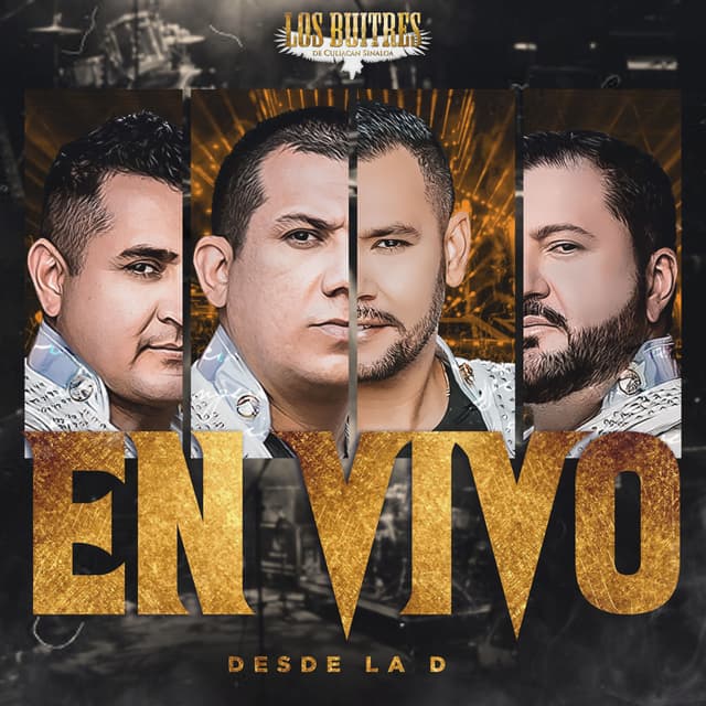 Album cover art for En Vivo Desde La D