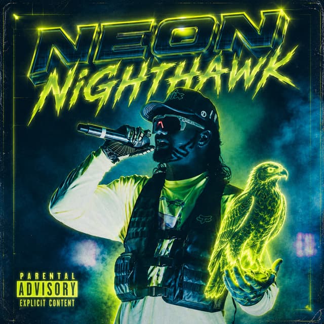 Album cover art for NEON NiGHTHAWK