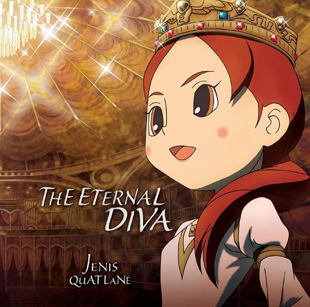 Album cover art for 映画「レイトン教授と永遠の歌姫」オリジナルテーマ曲集/THE ETERNAL DIVA